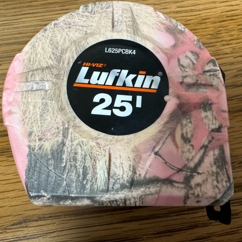 Reserved for Noelle  Camouflage 25ft tape measure